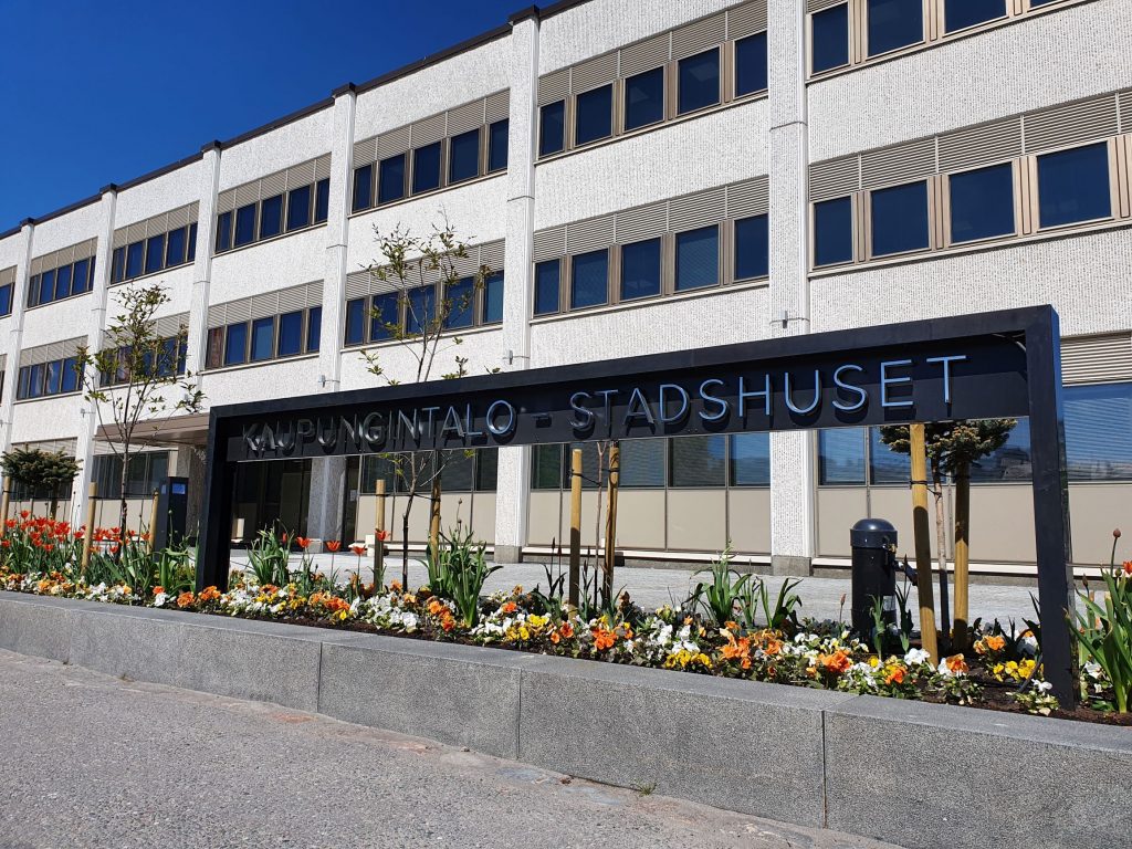 Kokkolan kaupungintalo ulkokuva